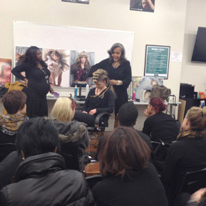 Audrey Bethards Hair Styling Training Classes at Paul Mitchell